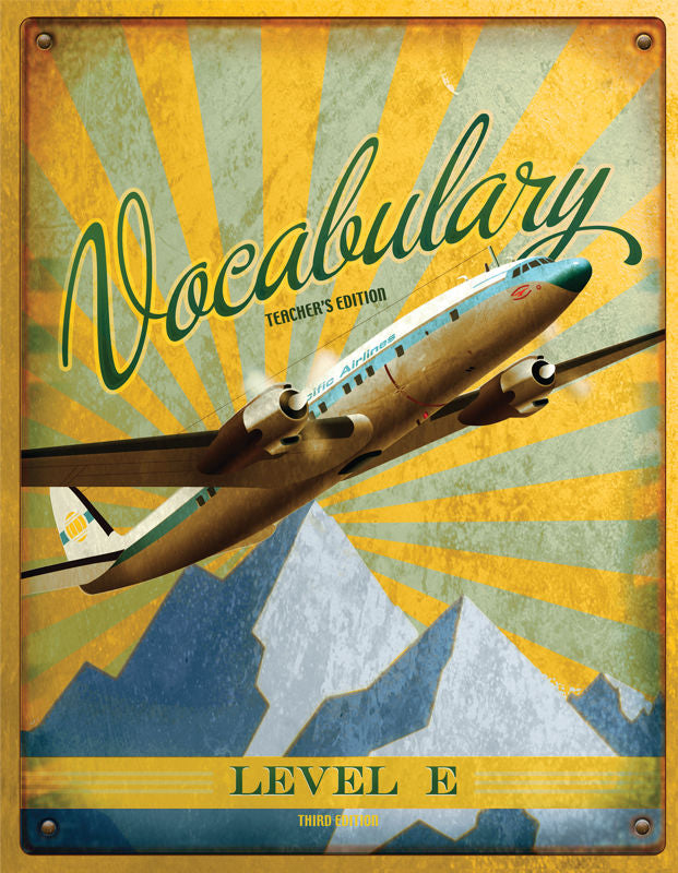 Vocabulary: Level E Teacher's Edition, 3rd ed.