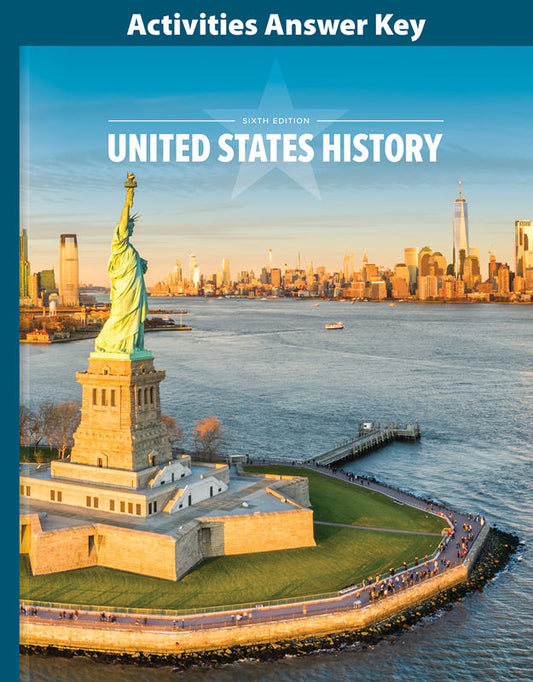 United States History Activities Answer Key, 6th ed.