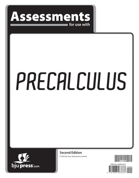 Precalculus Assessments, 2nd ed.