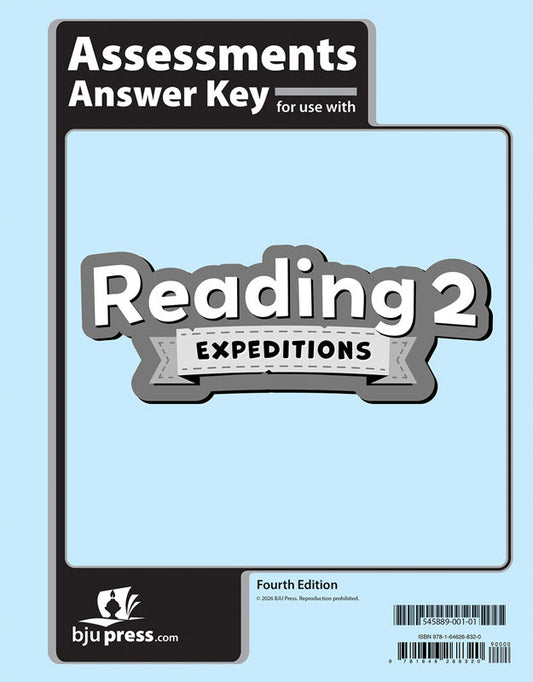 Reading 2: Expeditions Assessments Answer Key, 4th ed.