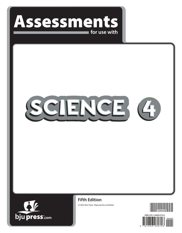 Science 4 Assessments, 5th ed.