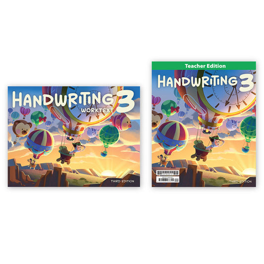 Handwriting 3 Subject Textbook Kit, 3rd ed.