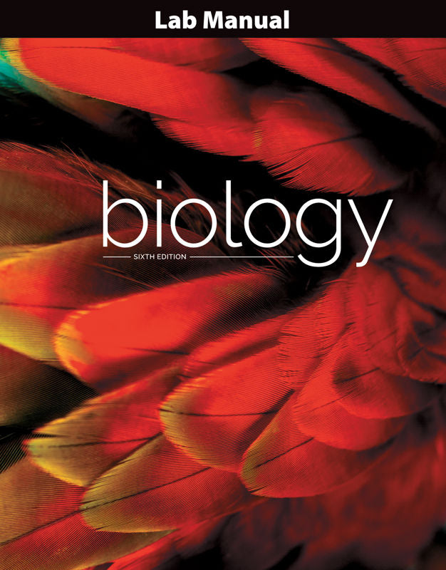 Biology Lab Manual, 6th ed.