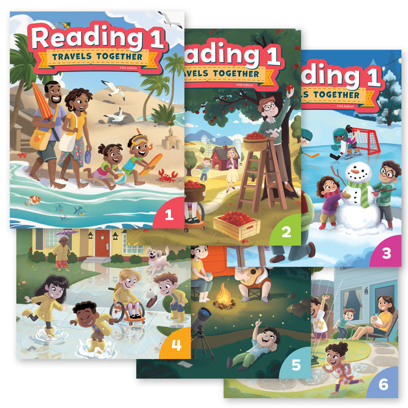 Reading 1 Student Text Set (6 books), 5th ed.
