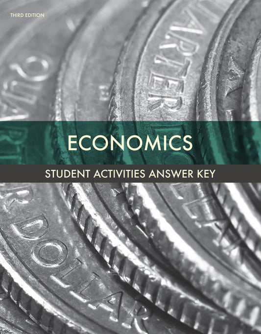 Economics Activity Manual Answer Key (3rd ed.)
