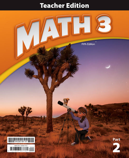 Math 3 Teacher Edition & TE Companion, 5th ed.