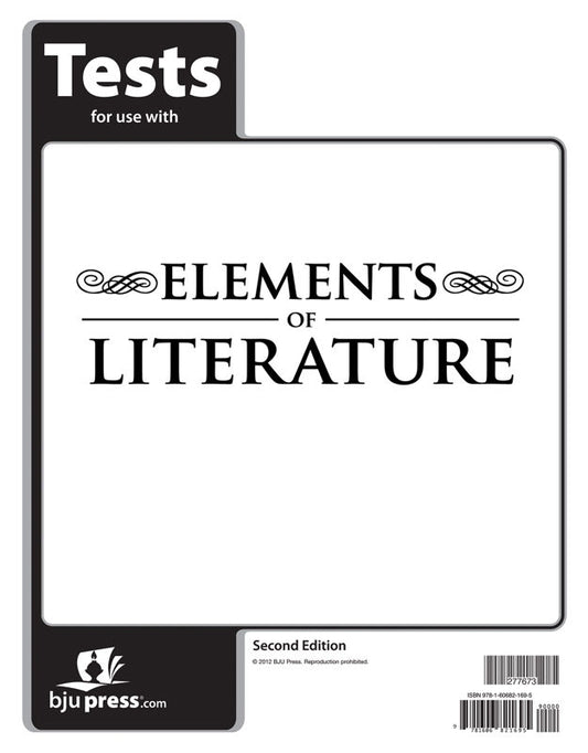 Elements of Literature Tests, 2nd ed.