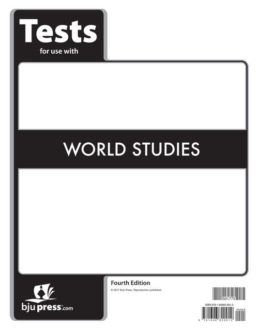 World Studies Tests, 4th ed.