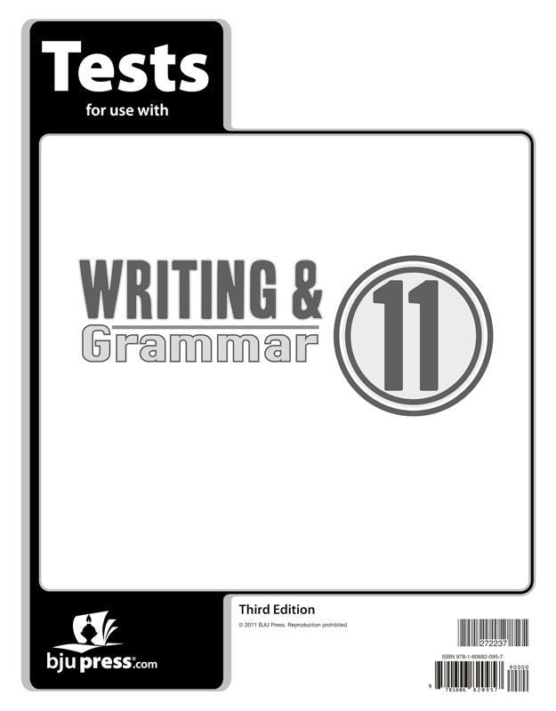 Writing & Grammar 11 Tests (3rd ed.)