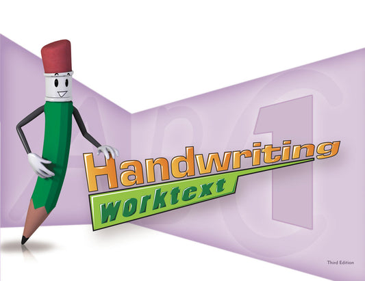Handwriting 1 Student Worktext, 3rd ed.