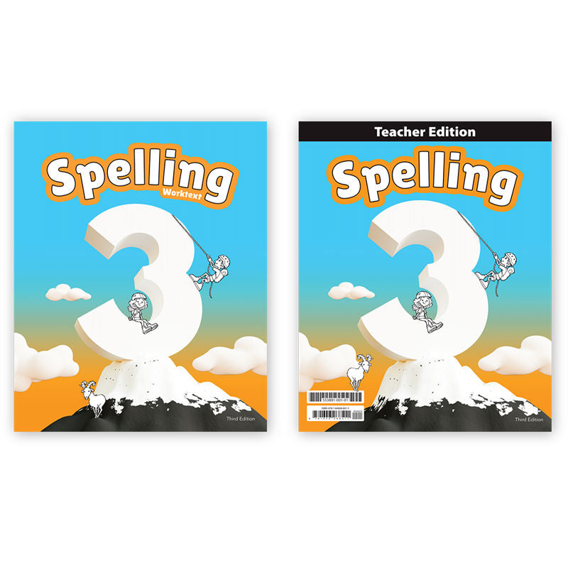 Spelling 3 Subject Textbook Kit, 3rd ed.