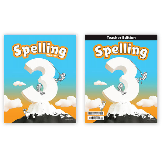 Spelling 3 Subject Textbook Kit, 3rd ed.
