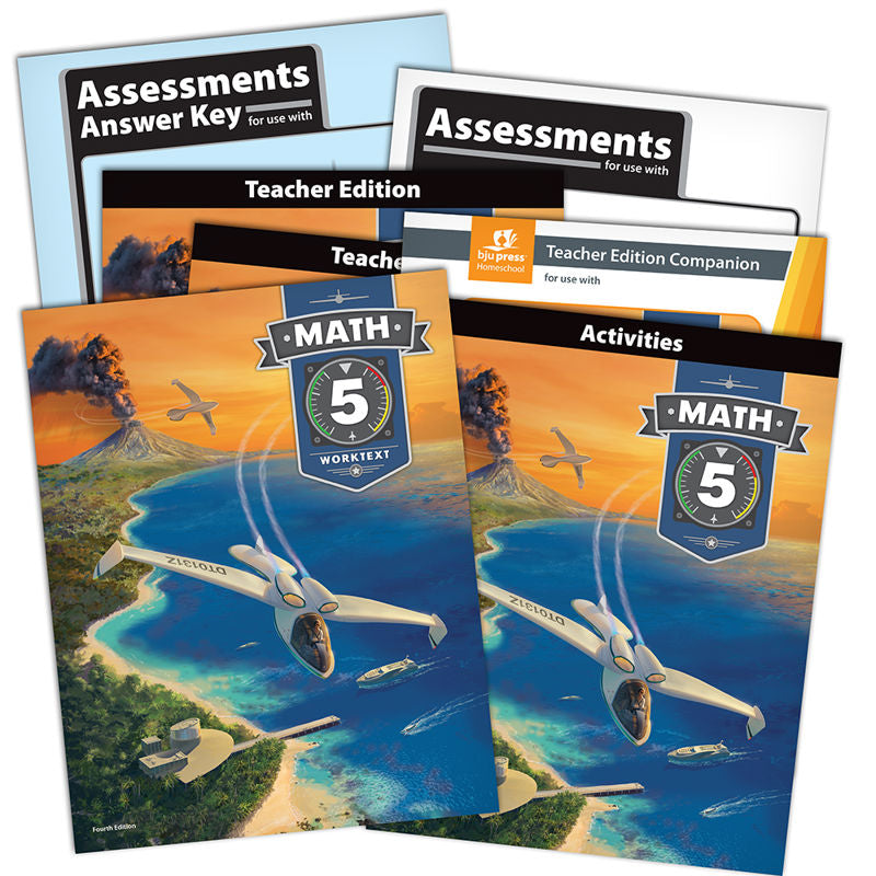 Math 5 Subject Textbook Kit, 4th ed.