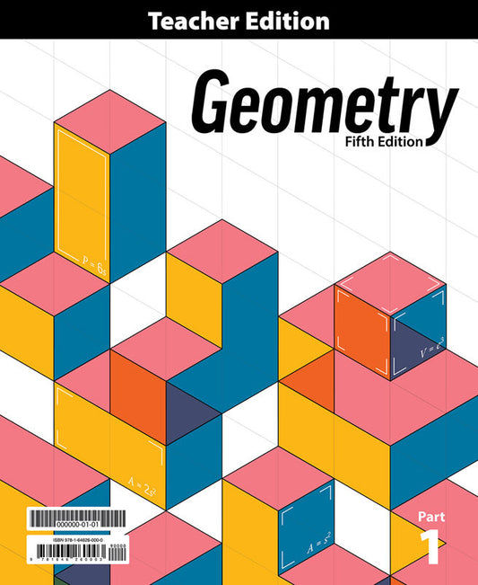 Geometry Teacher Edition & TE Companion, 5th ed.