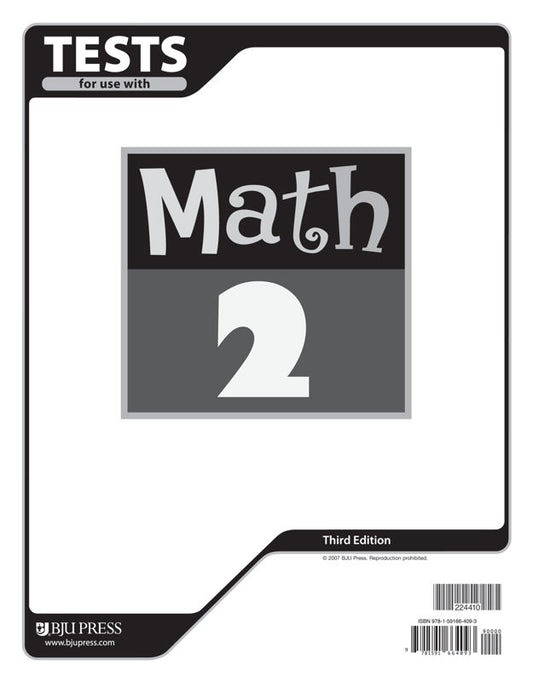 Math 2 Tests (3rd ed.)