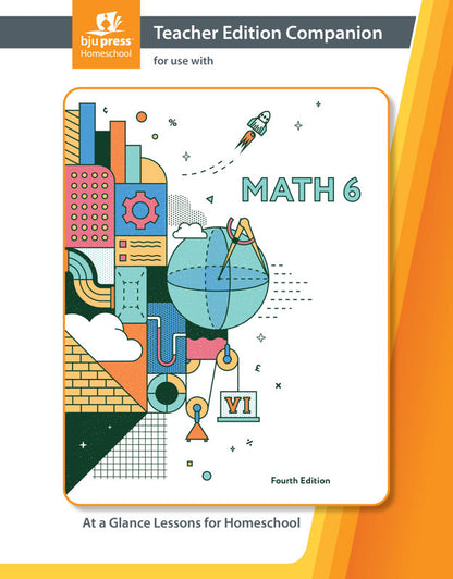 Math 6 Teacher Edition & TE Companion, 4th ed.