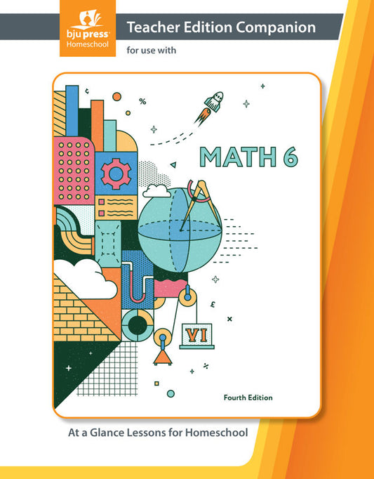 Math 6 Teacher Edition & TE Companion, 4th ed.