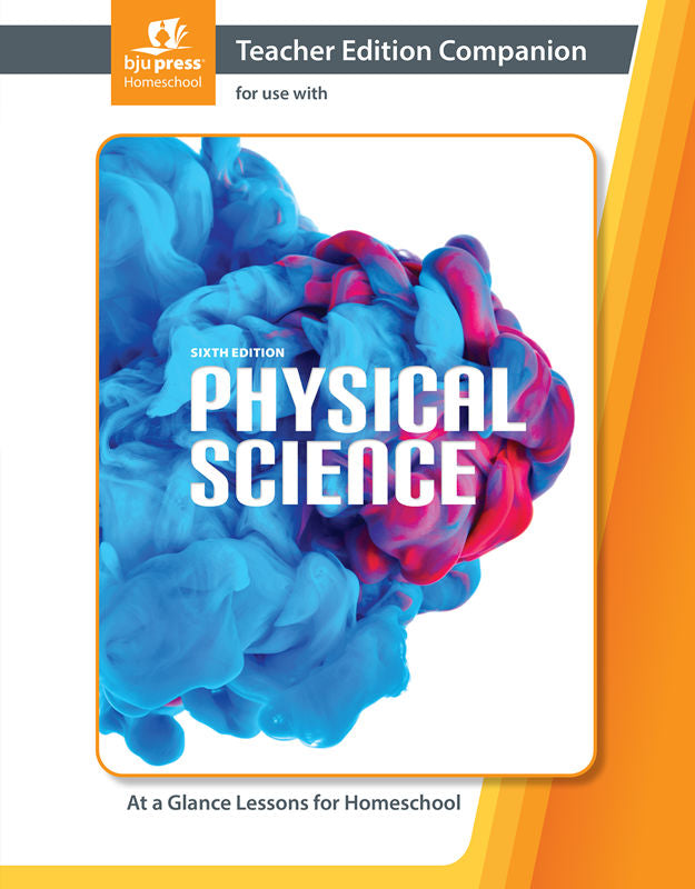 Physical Science Teacher Edition & TE Companion, 6th ed.