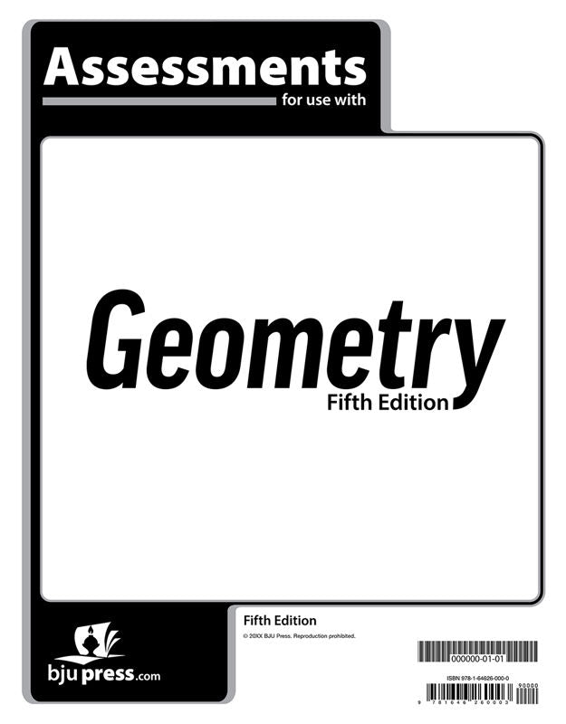 Geometry Assessments, 5th ed.