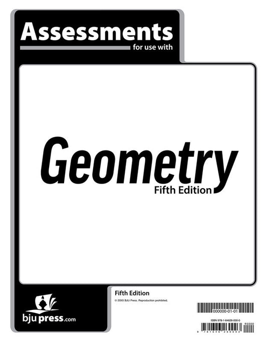 Geometry Assessments, 5th ed.