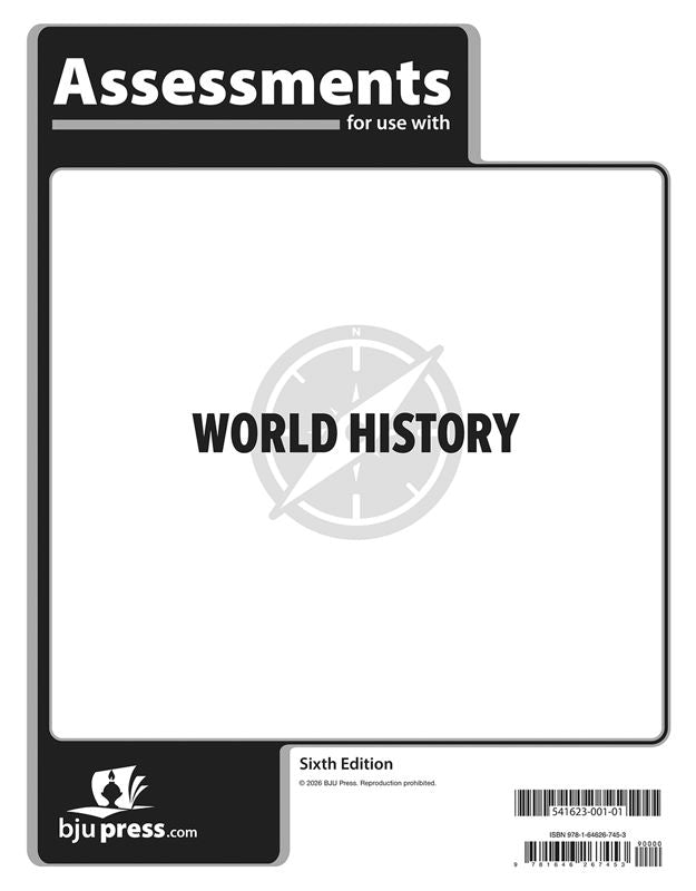 World History Assessments, 6th ed.