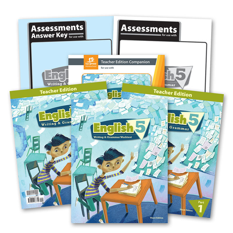 English 5 Subject Textbook Kit, 3rd ed.