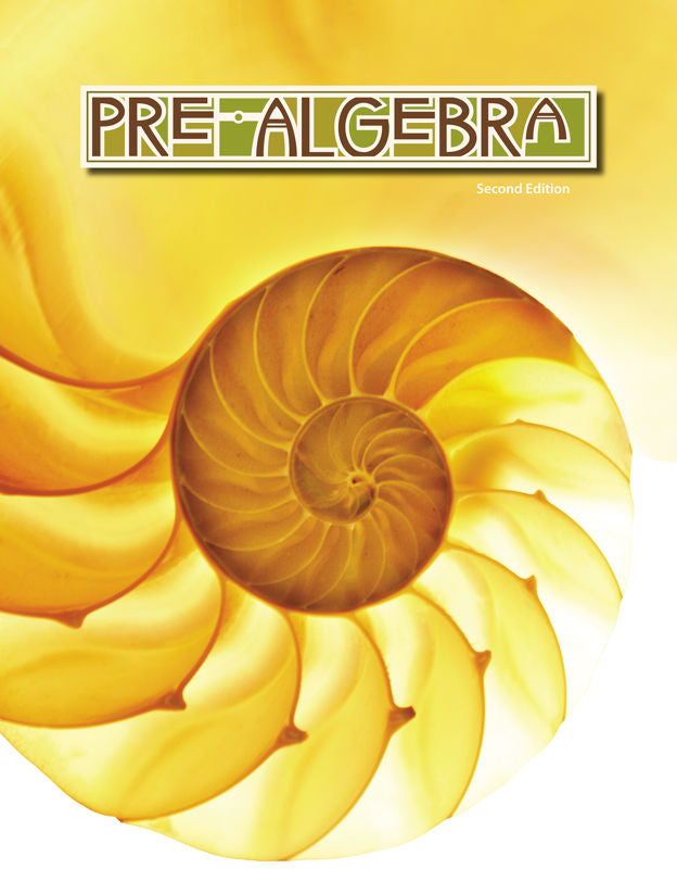 Pre-Algebra Student Text, 2nd ed.
