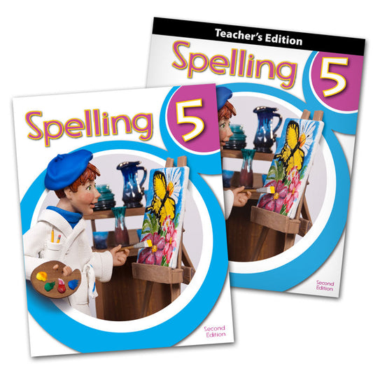 Spelling 5 Subject Textbook Kit, 2nd ed.