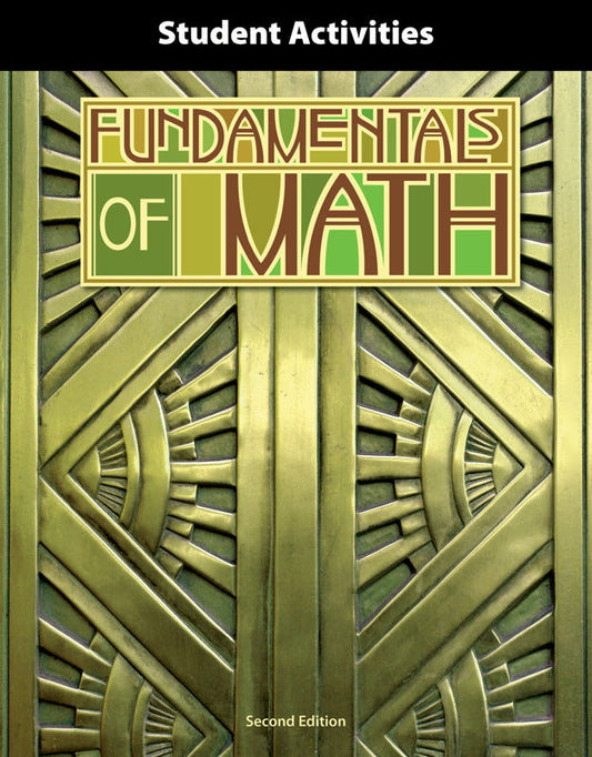 Fundamentals of Math Activities, 2nd ed.