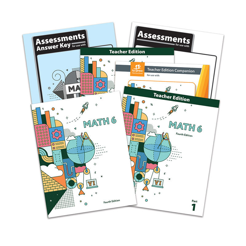 Math 6 Subject Textbook Kit, 4th ed.