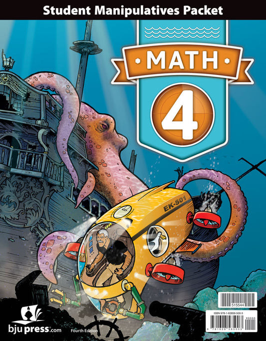 Math 4 Student Manipulatives Packet, 4th ed.