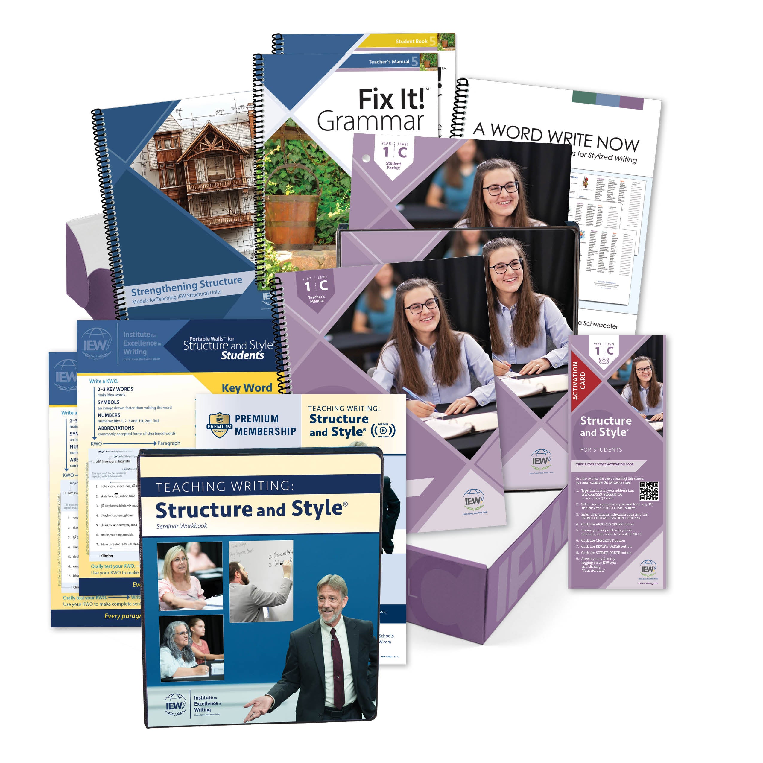Structure and Style for Students: Year 1 Level C Premier [Forever Stre ...