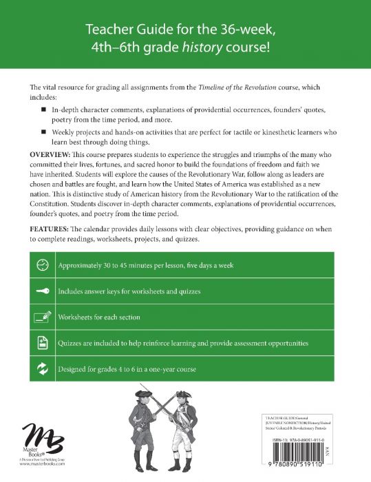 Timeline of the Revolution (Teacher Guide)