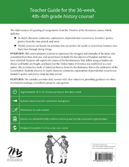 Timeline of the Revolution (Teacher Guide)